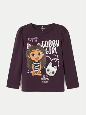 NAME IT NAME IT Μπλουζάκι GABBY 13231866 Μωβ Regular Fit