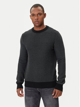 BOSS BOSS Пуловер Klapok 50548673 Черен Regular Fit