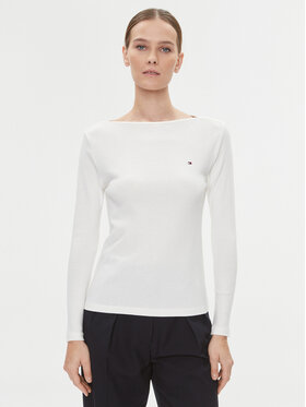 Tommy Hilfiger Tommy Hilfiger Blúz Cody WW0WW40829 Ekru Slim Fit