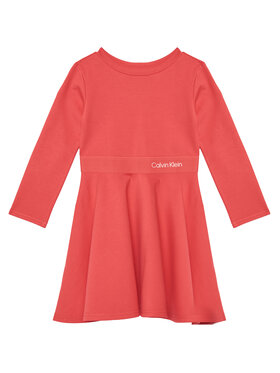 Calvin Klein Jeans Calvin Klein Jeans Vestito da giorno Logo Tape IG0IG02666 M Rosa Regular Fit