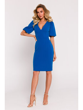 Made of Emotion Made of Emotion Vestito elegante M779 Blu Generous Fit