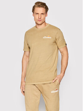 Ellesse Ellesse T-Shirt Tacomo SHM13143 Brązowy Regular Fit