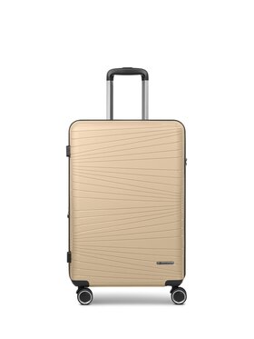 Franky Franky Walizka średnia 289130 Beżowy