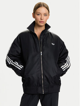 adidas adidas Μπόμπερ μπουφάν Firebird JX2991 Μαύρο Oversize
