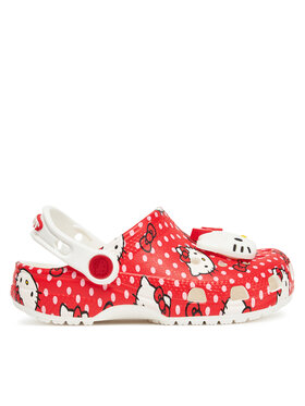 Crocs Crocs Pantoletten Hello Kitty Red Classic Clog K 210576 Bunt
