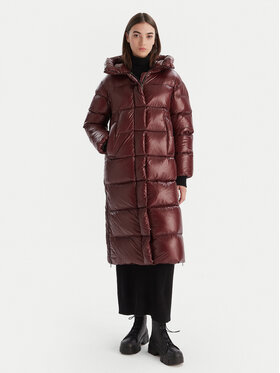 Hetregó Hetregó Зимове пальто 8P781 25WD24 Бордовий Regular Fit