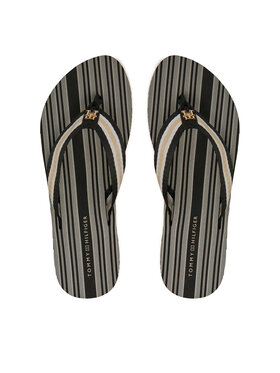 Tommy Hilfiger Tommy Hilfiger Varbavahesandaalid Im Th Print Beach Sandal FW0FW08370 Must