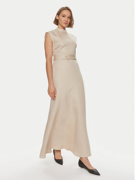 IVY OAK IVY OAK Sommerkleid Manila IO117612 Beige Regular Fit