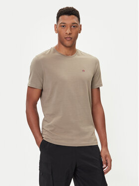 Napapijri Napapijri T-Shirt Salis NP0A4H8D Béžová Regular Fit