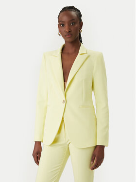 Rinascimento Rinascimento Pintsak CFC0128640003 Kollane Regular Fit