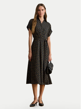 LAUREN RALPH LAUREN LAUREN RALPH LAUREN Φόρεμα πουκάμισο 200P03557001 Σκούρο μπλε Regular Fit