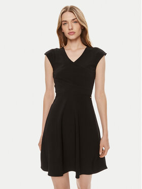Armani Exchange Armani Exchange Kokteilinė suknelė 8NYA95 YJ83Z 1200 Juoda Slim Fit