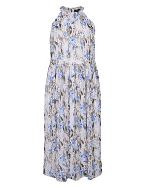 Zizzi Zizzi Nyári ruha E02754G Fehér Regular Fit