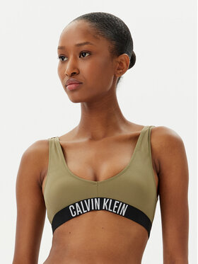 Calvin Klein Swimwear Calvin Klein Swimwear Vrchní část bikin KW0KW02745 Zelená