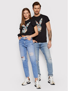 John Richmond John Richmond Póló Unisex RMP22305TS Fekete Regular Fit