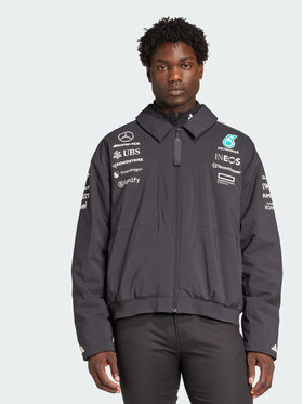 adidas adidas Kurtka anorak 142329 Czarny Loose Fit
