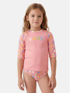 Roxy Roxy Komplet majice in kopalne hlačke Roxy Dot ERLWR03328 Roza