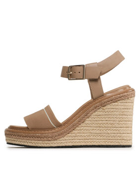 Calvin Klein Espadrile Wege 70Hh - He HW0HW01499 Bež