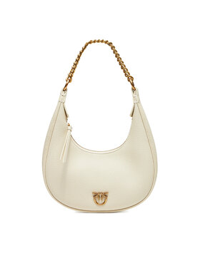 PINKO PINKO Rankinė Brioche Hobo Mini AI 24-25 PLTT 101433 A29Q Écru