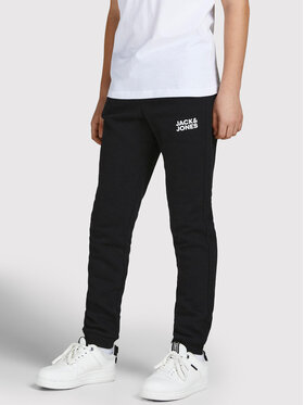 Jack & Jones Junior Jack & Jones Junior Melegítő alsó Gordon 12179798 Fekete Regular Fit