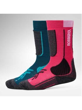 Rossignol Rossignol Skarpety narciarskie Jr Essential 2 Pack Ski Socks Fioletowy jasny