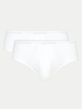 Sloggi Sloggi Σετ σλιπ 2 τμχ. 10020412 Λευκό