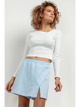 Tessita Tessita Bluzka T420/1/XL Biały Slim Fit