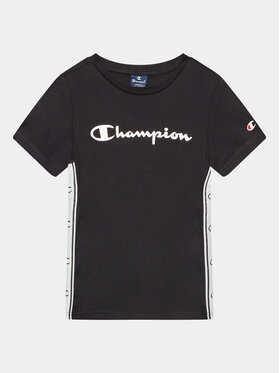 Champion Champion Футболка 306329 Чорний Regular Fit