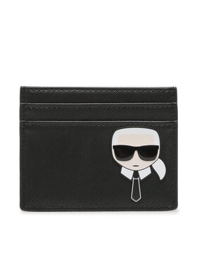 KARL LAGERFELD KARL LAGERFELD Bankkártya tartó 205M3210 Fekete