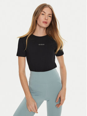 Guess Guess Póló Marika V4YI22 KCD02 Fekete Regular Fit