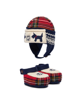 Polo Ralph Lauren Polo Ralph Lauren Набір шапка і шкарпетки Holiday Hat Boot Set 320B29055001 Cиній