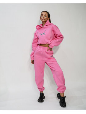 LilaLou LilaLou Dres Michos Różowy Regular Fit