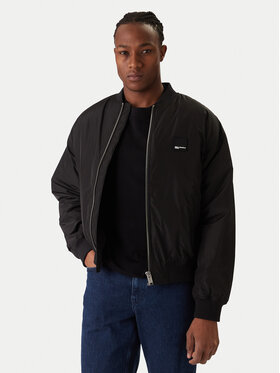 Karl Lagerfeld Jeans Karl Lagerfeld Jeans Bomber striukė B1M15015 Juoda Regular Fit