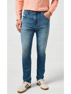Wrangler Wrangler Jeansy Larston Niebieski Slim Fit