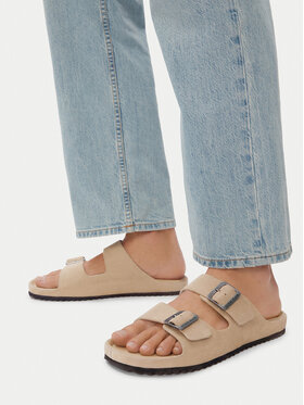 Guess Jeans Guess Jeans Pantoletten EO-KANSAS-01 126AM Hellbeige