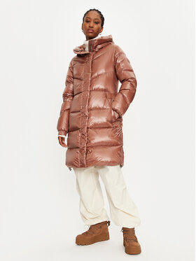 Woolrich Woolrich Пуховик Aliquippa Long CFWWOU0926FRUT3085 Коричневий Regular Fit