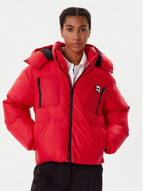 KARL LAGERFELD KARL LAGERFELD Kurtka zimowa A3W15020 Czerwony Regular Fit