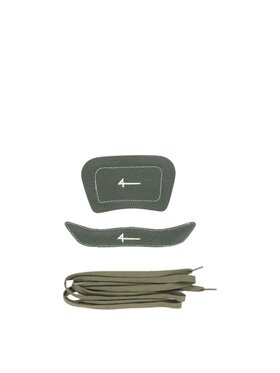 4fourline 4fourline Set di lacci per scarpe Patch Low Max Verde