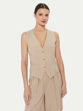 ViCOLO ViCOLO Vestă TB1569 Bej Regular Fit