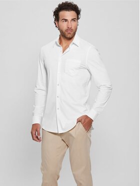 Guess Guess Koszula 152077 Biały Classic Fit