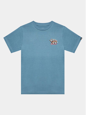Vans Vans Тишърт Hole Shot Ss VN000896 Син Regular Fit