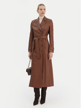 Bardot Bardot Демісезонний плащ 59899JB5 Коричневий Regular Fit