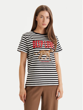 LOLA CASADEMUNT LOLA CASADEMUNT T-Shirt LS2615107 Μαύρο Regular Fit