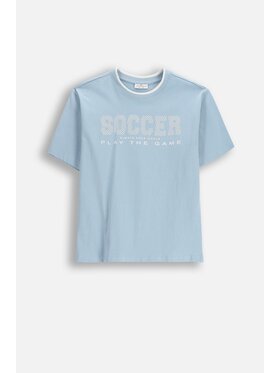Coccodrillo Coccodrillo T-Shirt WC6143208MBJ-014 Niebieski Regular Fit