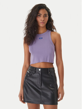 HUGO HUGO Top Baby 50511450 Violett Slim Fit