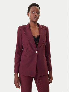 Maryley Maryley Suknjič 25IB187/M06/43BU Bordo rdeča Regular Fit
