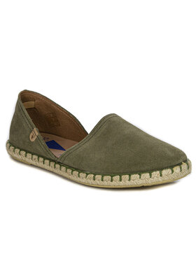 Verbenas Verbenas Espadryle Carmen Serraje Kaki Zielony