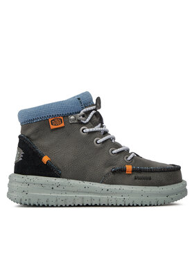 Hey Dude Hey Dude Kotníková obuv Bradley Boot Youth 40269-001 Šedá