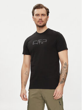 CMP CMP T-Shirt 32D8147P Czarny Regular Fit