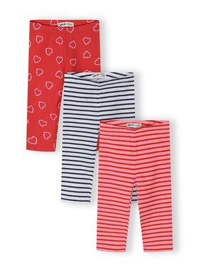 minoti minoti Legginsy 30LEGGING104 Czerwony